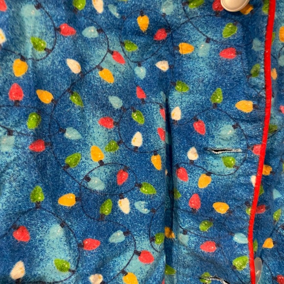 Blue Flannel Pajama Set - Picture 2 of 3